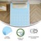Emma and Oliver Astor Memory Foam Mattress Topper with Cooling Gel Infused, CertiPUR-US Certified Foam and 5-Zone Support